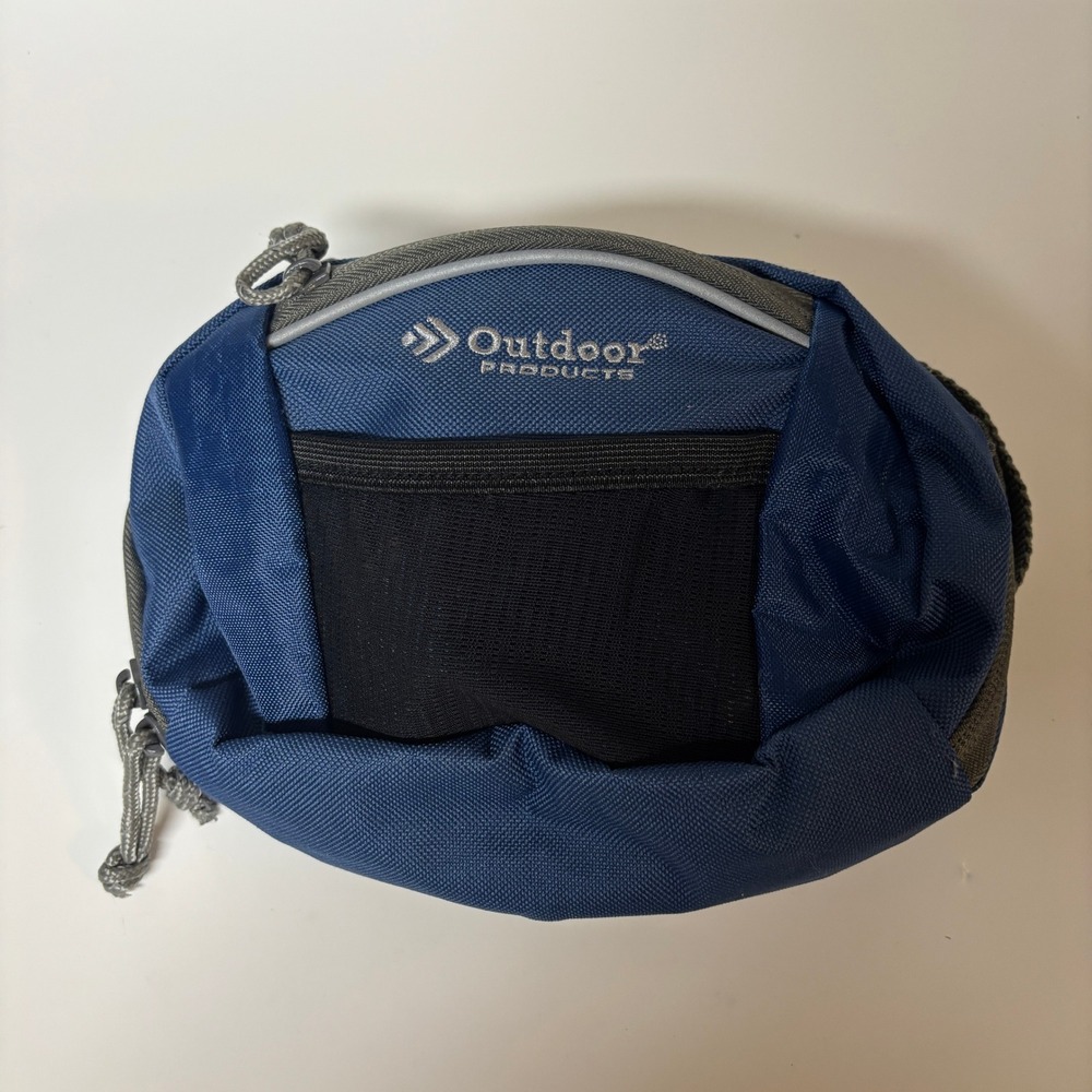 Outdoor Products Navy Blue Waist Pack Hiking Hip Bag Fanny Pack 1243WM-C003